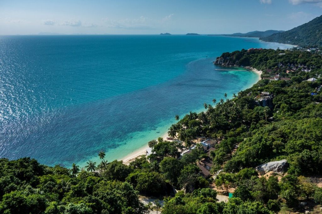 koh phangan landscape, thailand