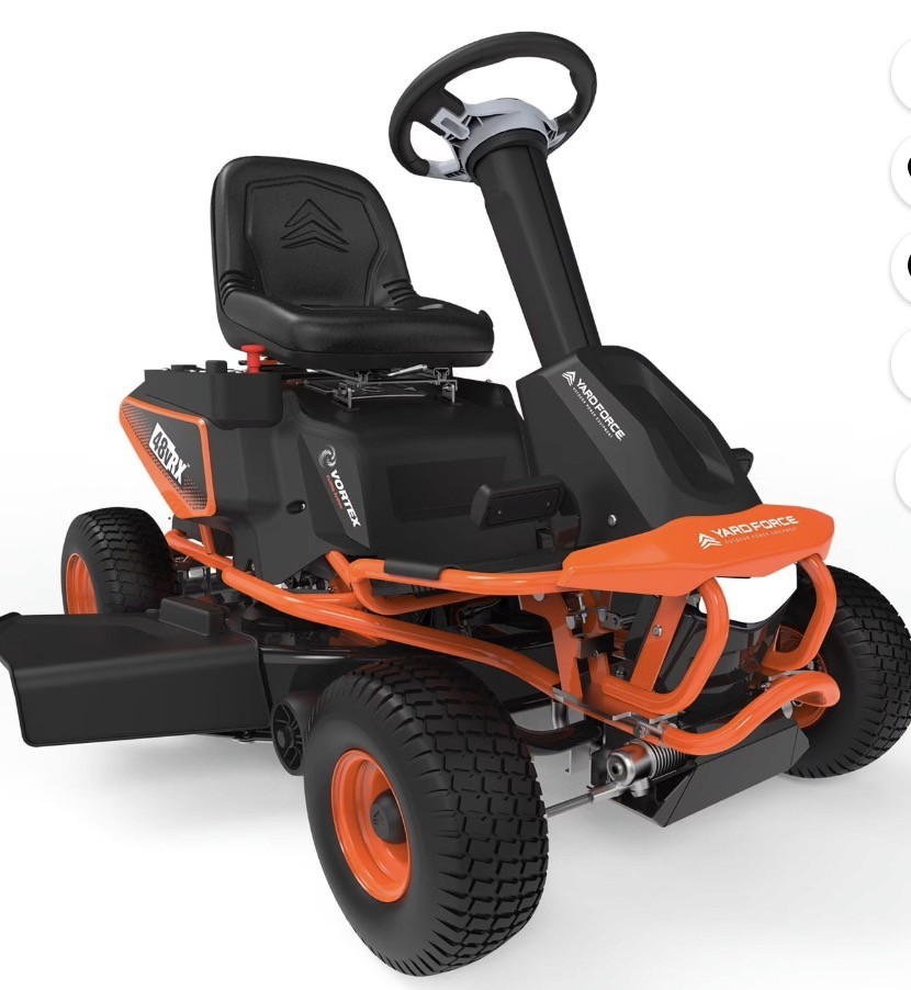 Yard force riding lawnmower