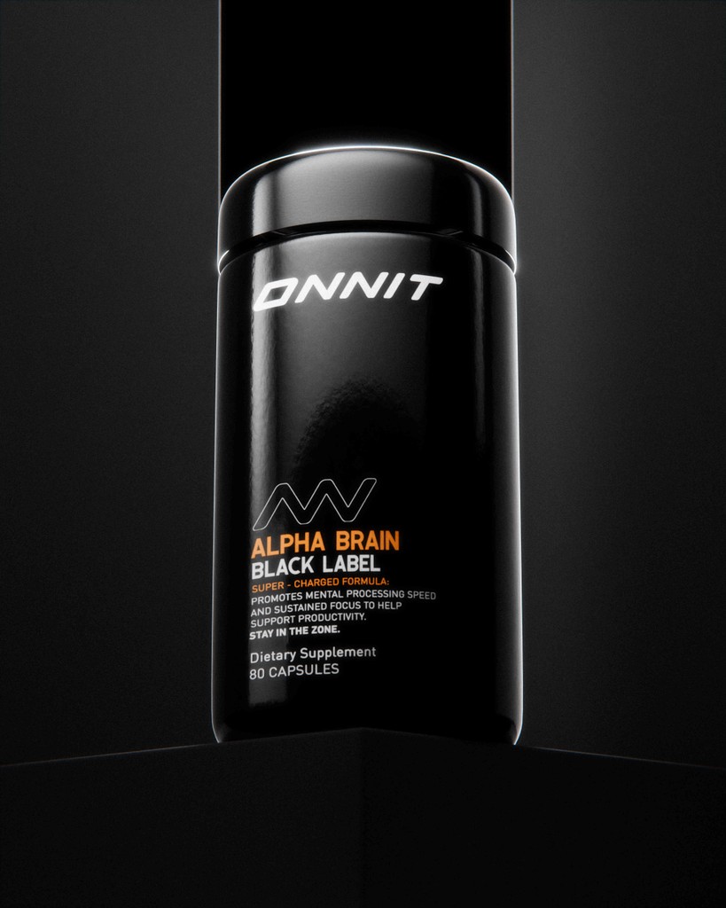 3D Product Render for Onnit Supplements USA  Created with Blender 3D. Renderd in Cycled. Product Photography