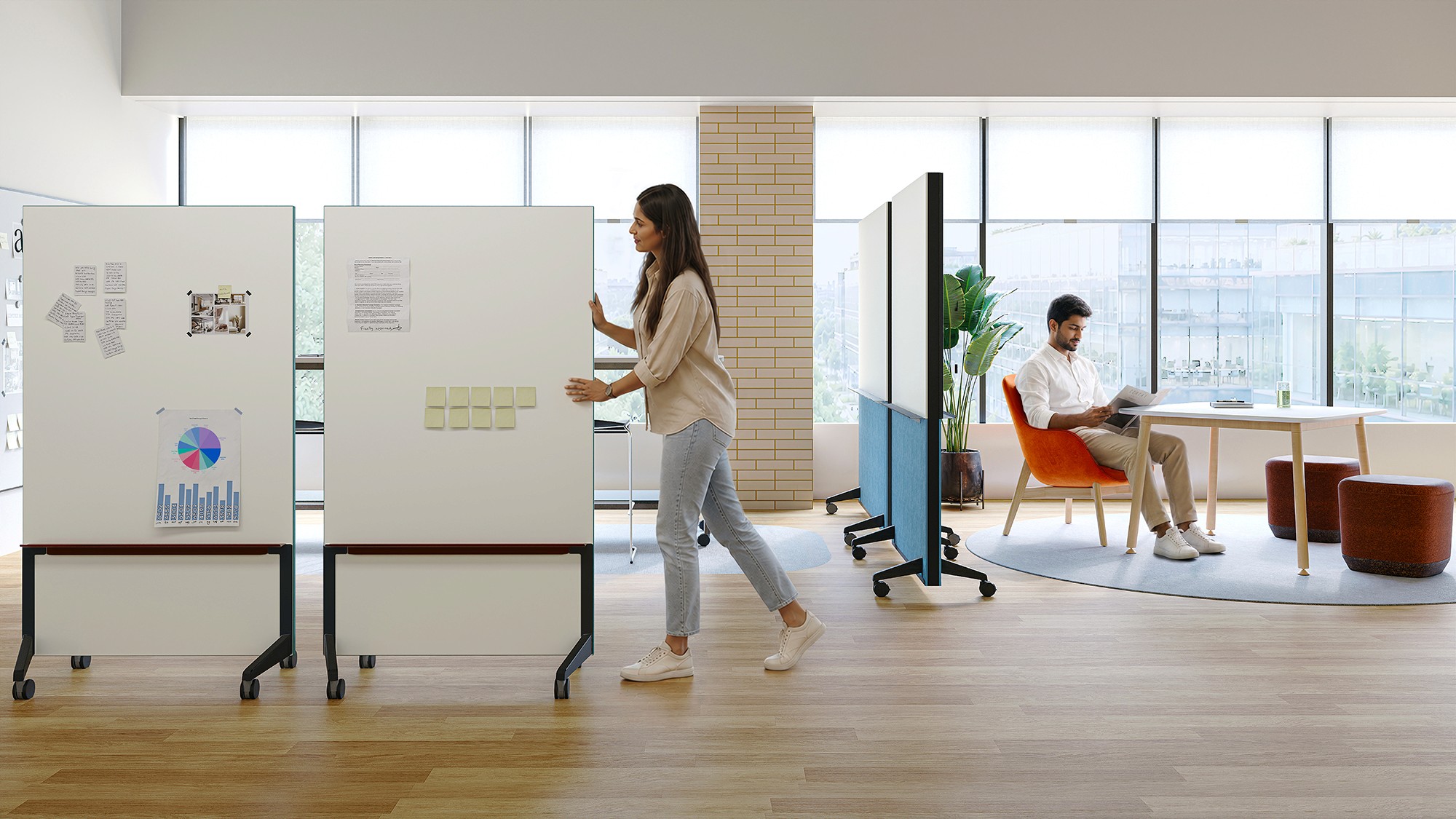 Workscape Range by Interio | Office Furniture 3D Renders