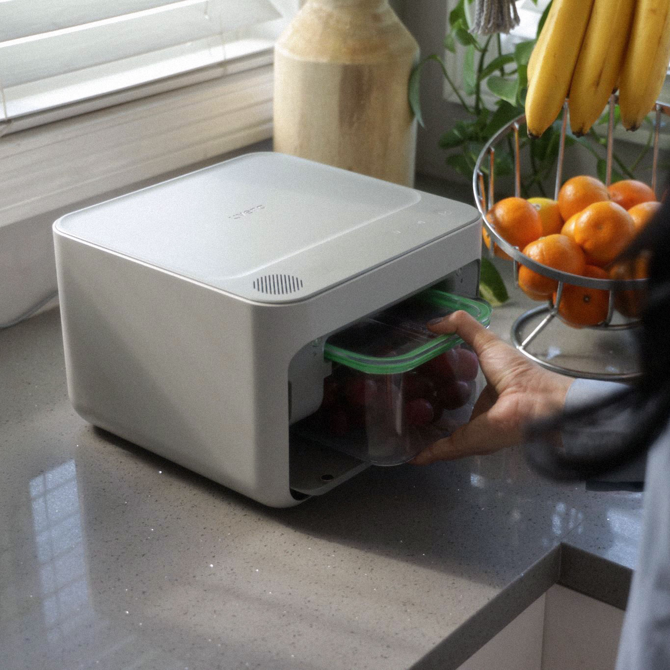 Batch.Works product catalogue book on a work top with a graphic printed image on the front