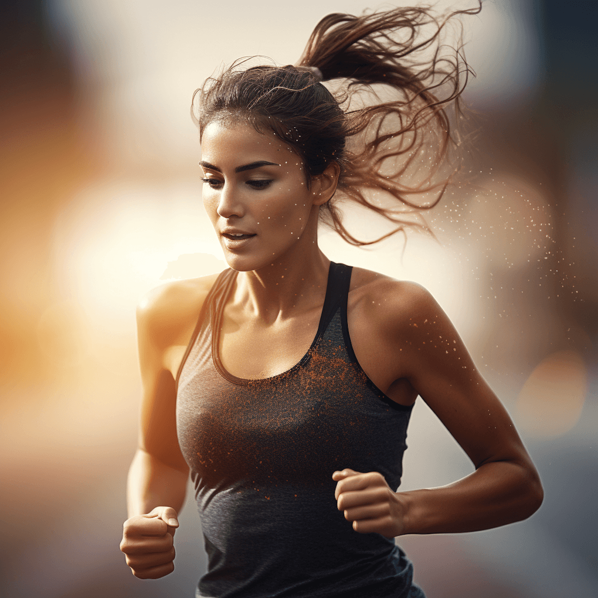 Athletic sprinter