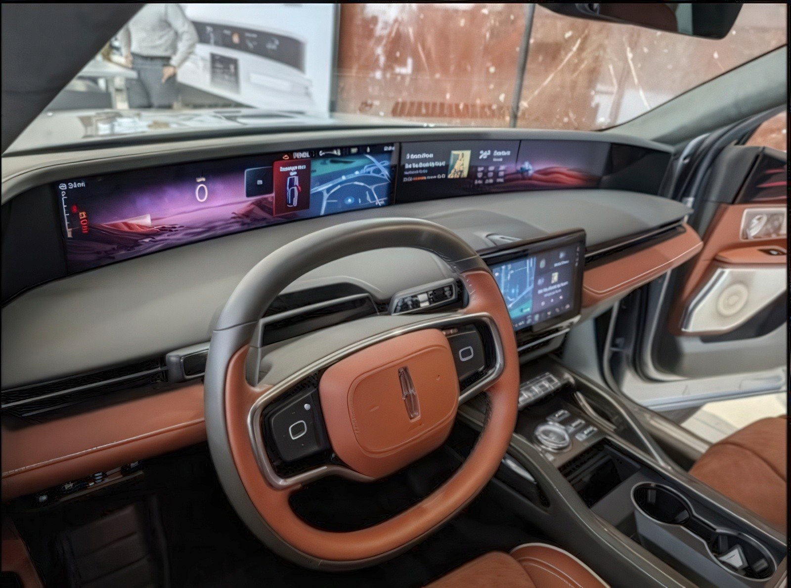 lincoln nautilus steering wheel design