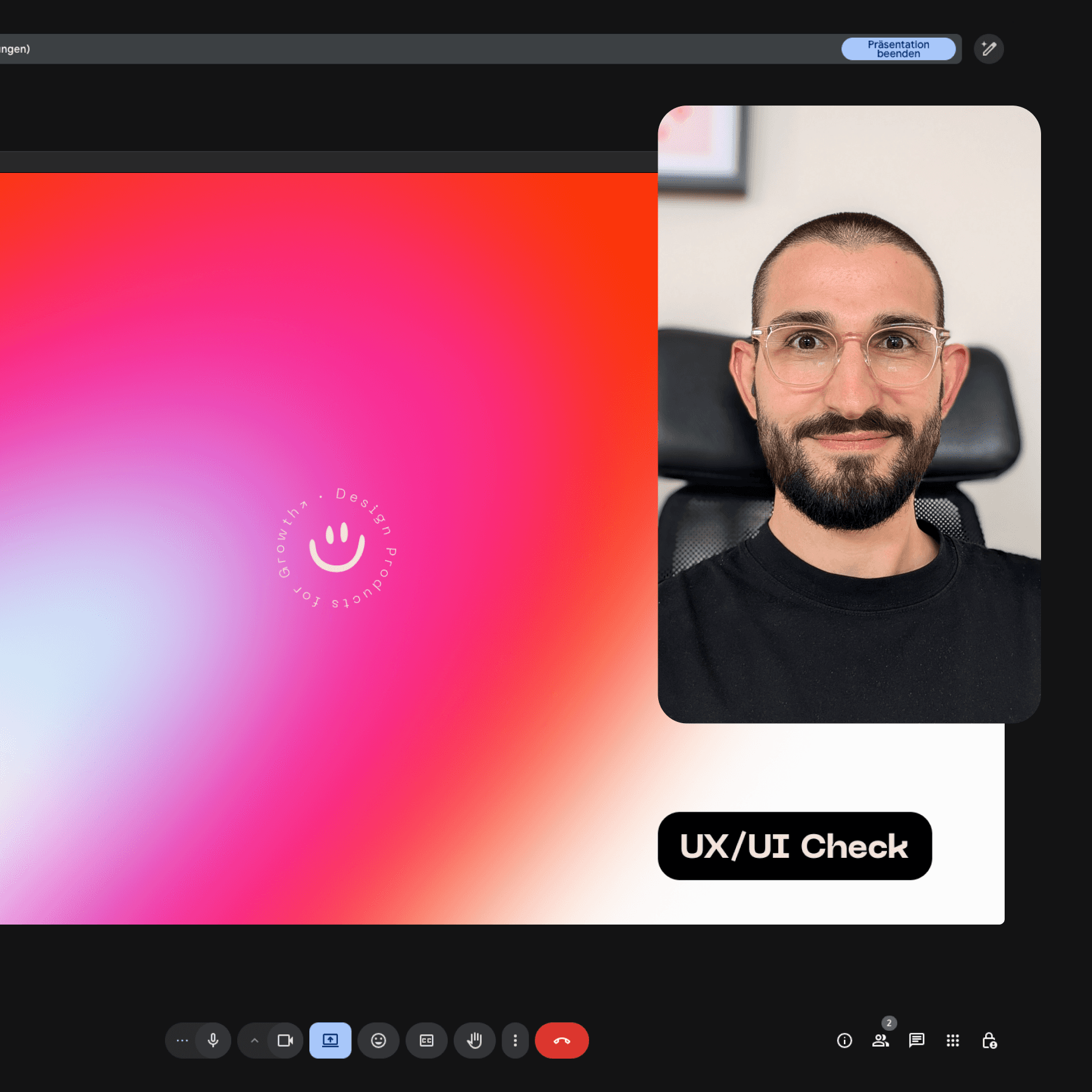 Julian waiting in a Call to run your free onboarding leak check