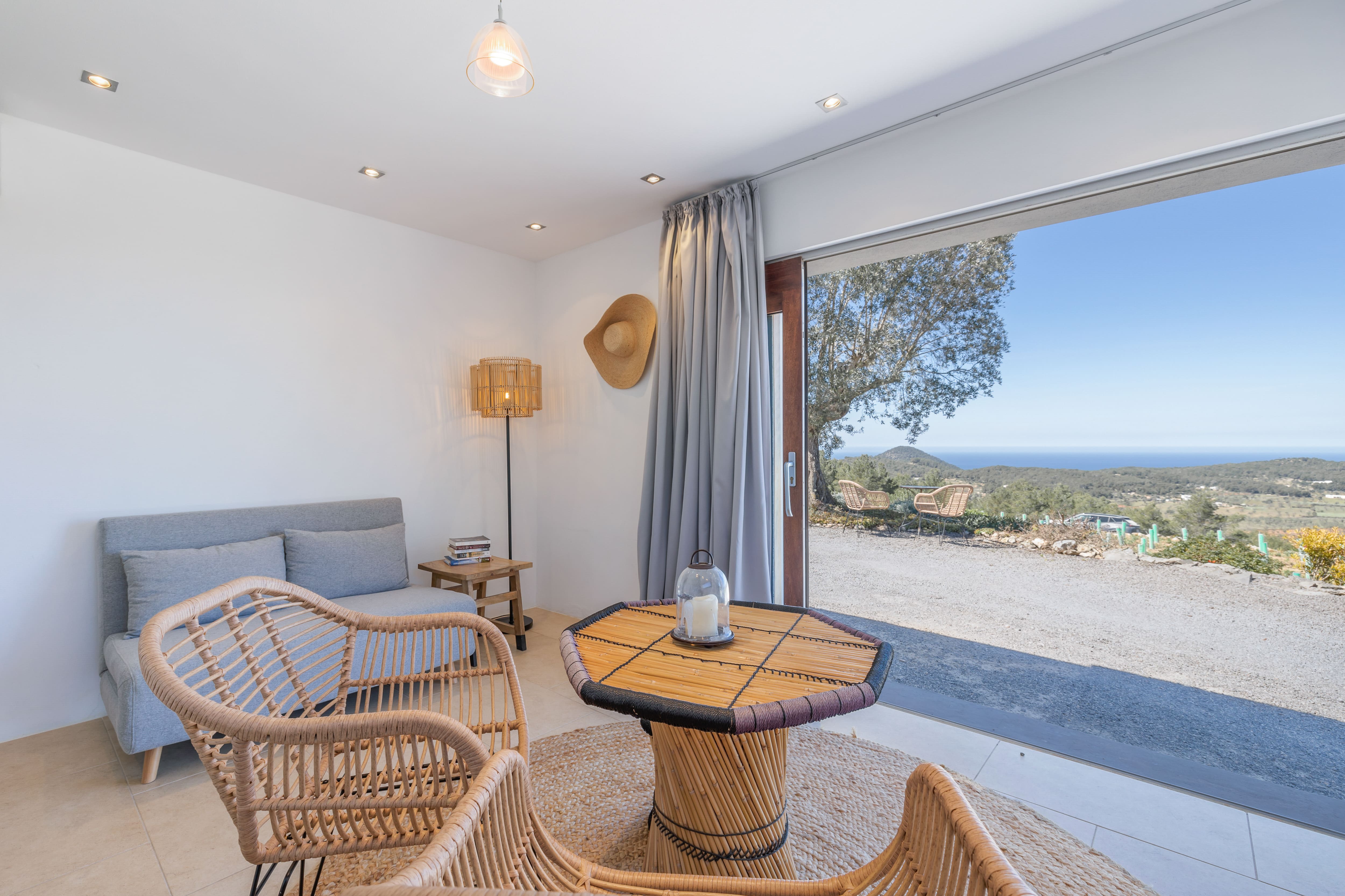 Open Air Living Room with Views Onto Sea