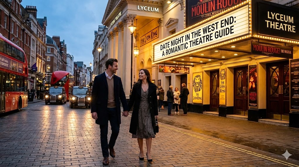 Planlæg en dateaften i West End med tickadoos ultimative guide til romantisk teater.
