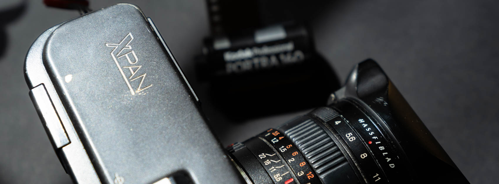 Hasselblad XPan before the film camera repair for the 8888 error