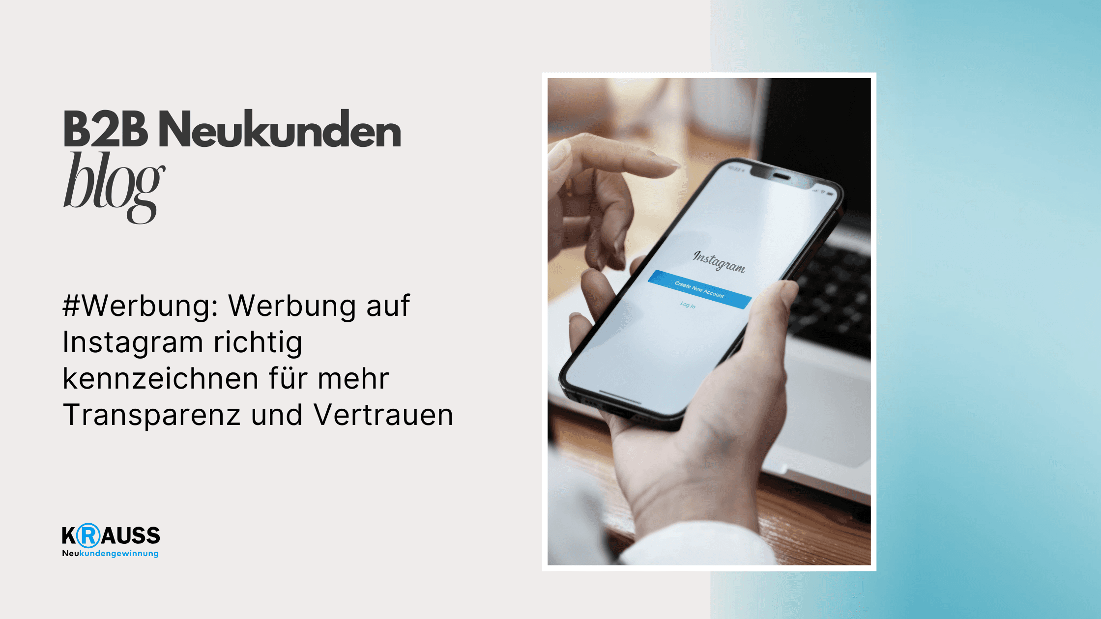 #Werbung: Werbung auf Instagram richtig kennzeichnen für mehr Transparenz und Vertrauen