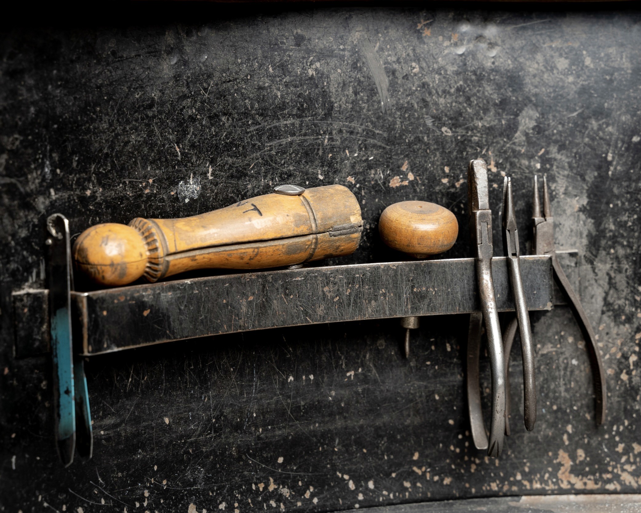 A collection of jewellerry tools