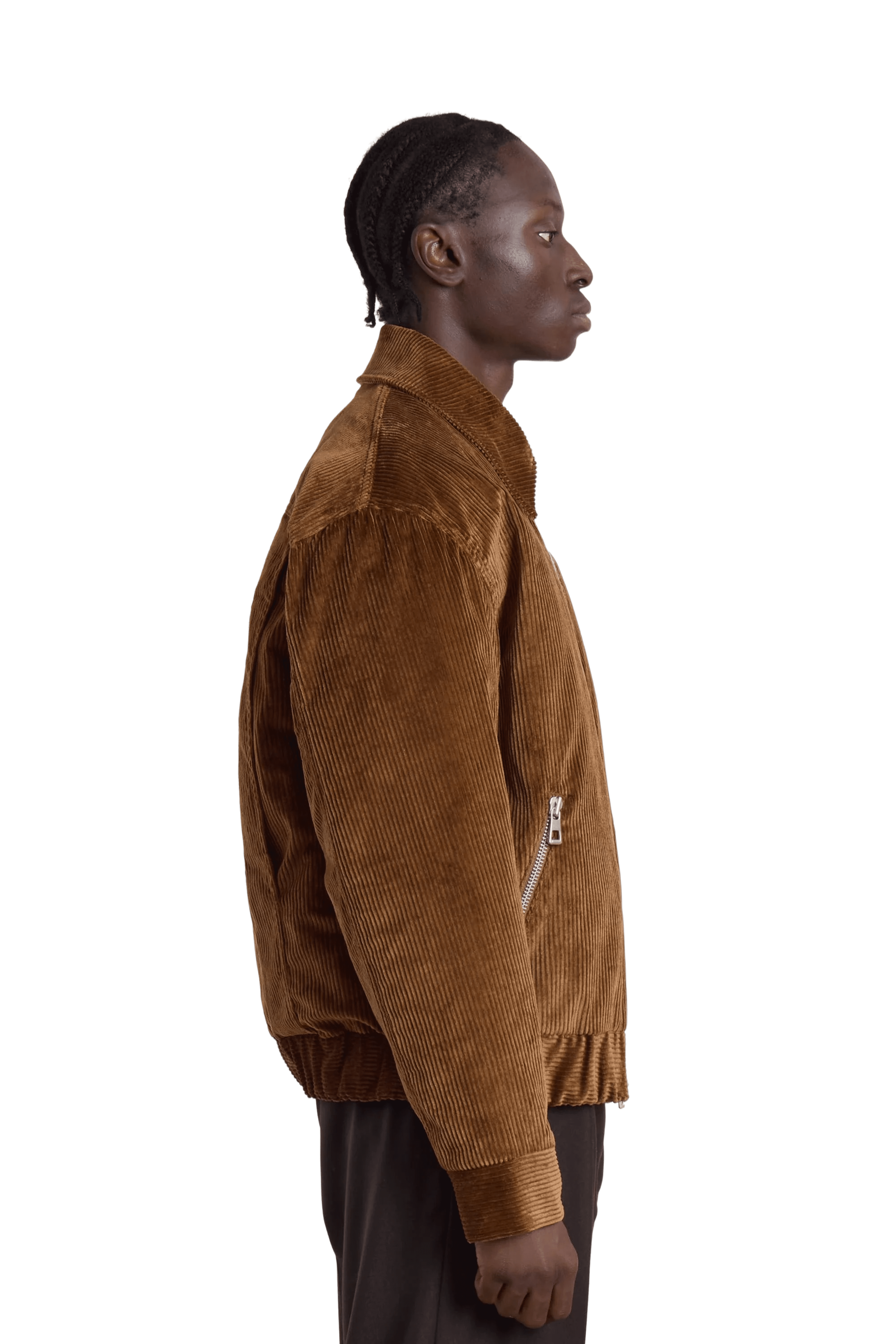 full image of a brown jacket