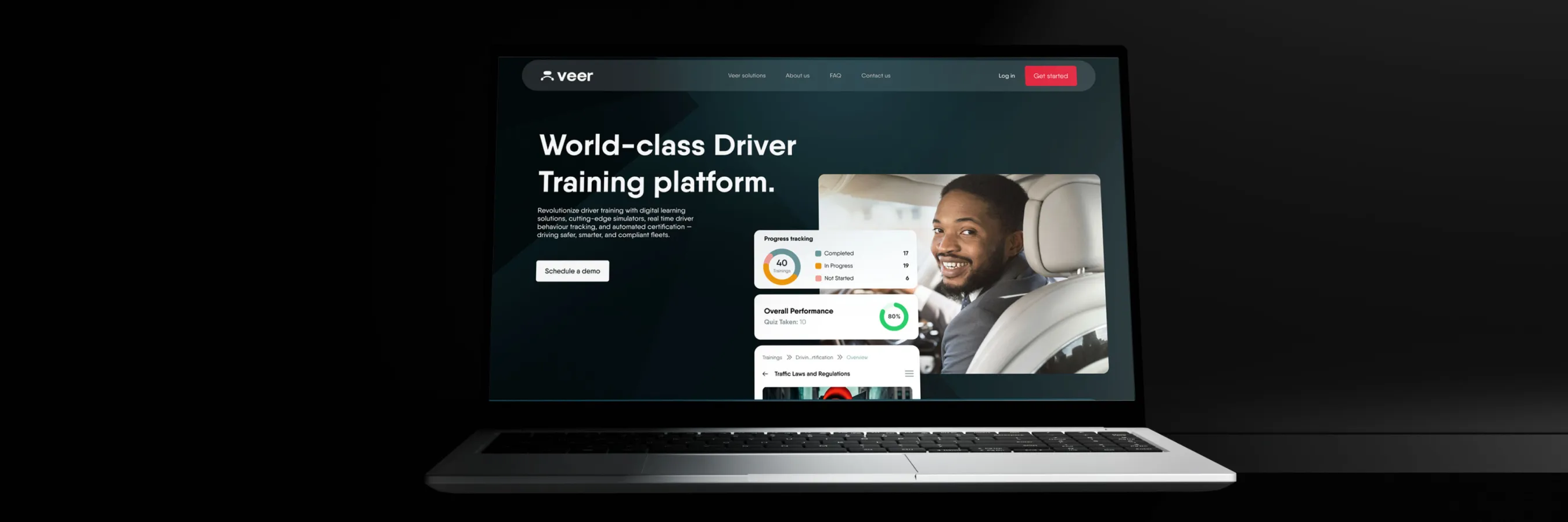 Image of Veer Website