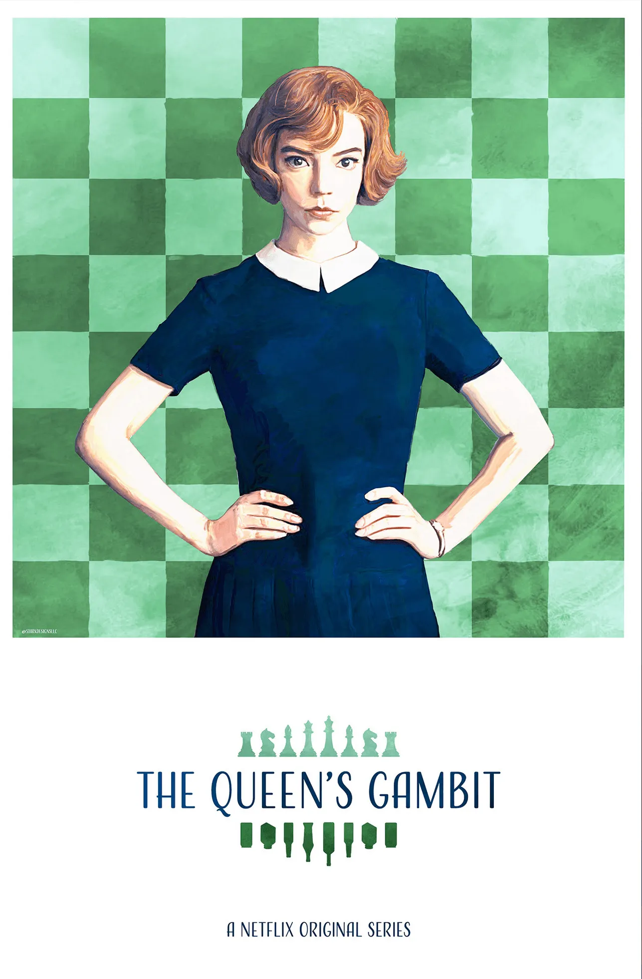 Queens Gambit Poster