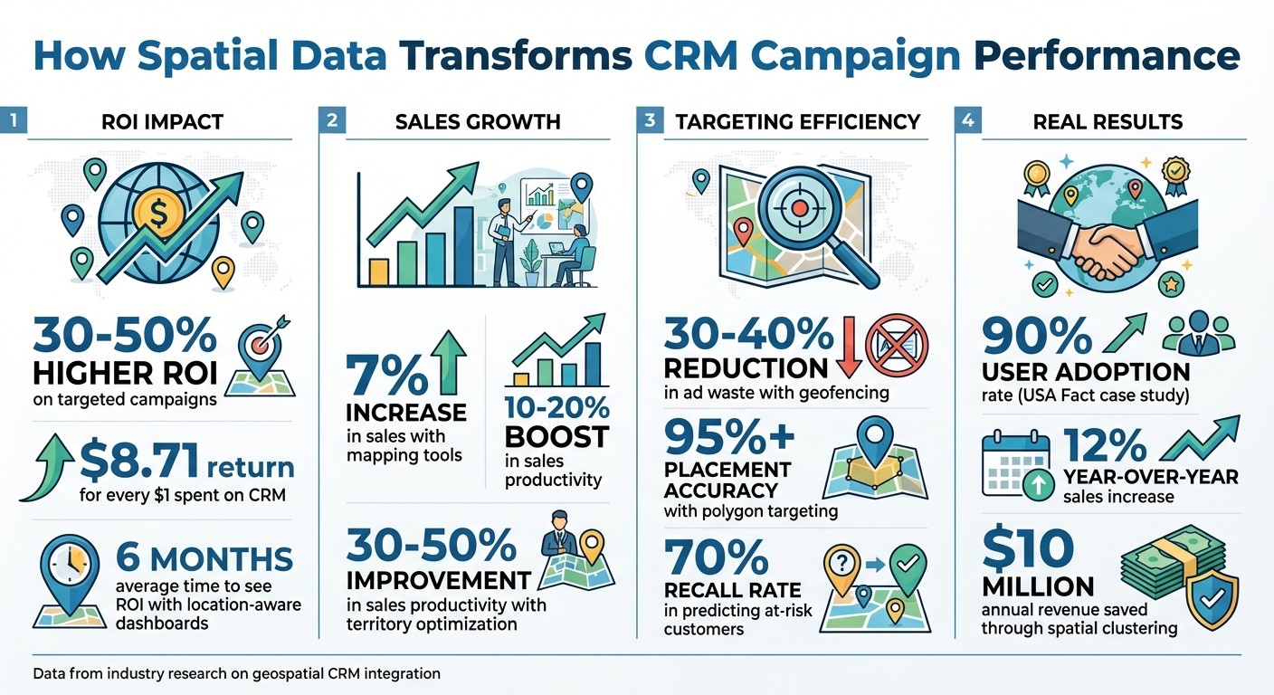 Spatial Data CRM Impact: ROI, Sales Growth, and Targeting Metrics