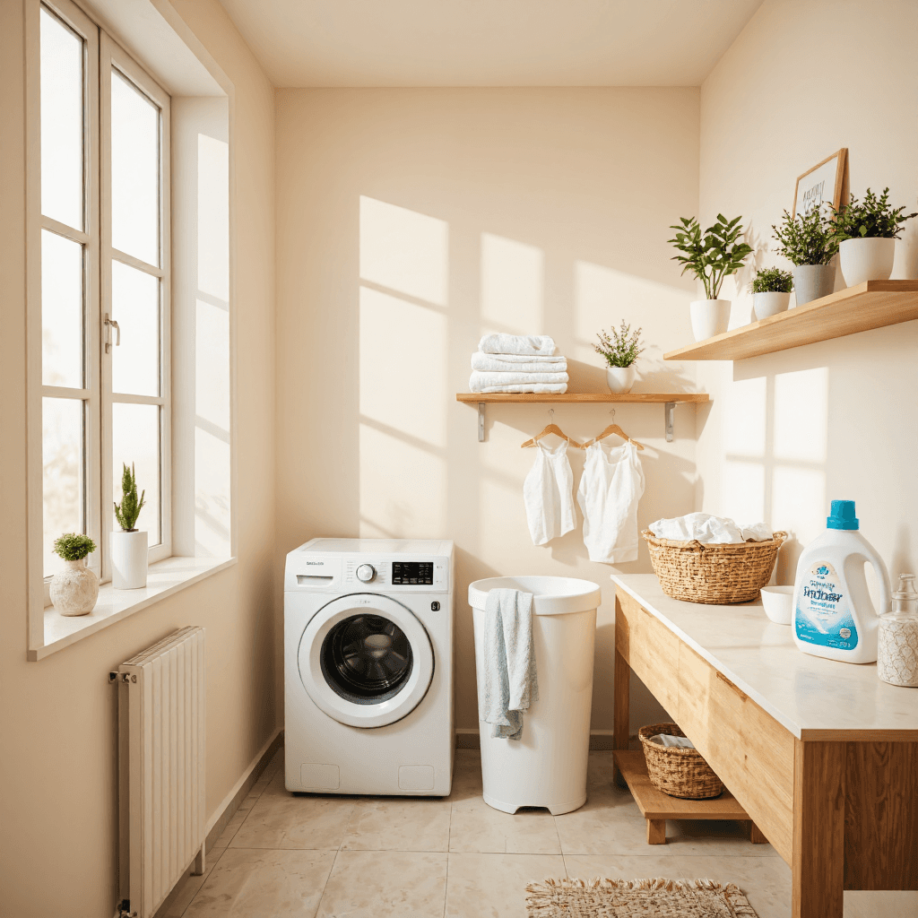 product photography of fabric softener container