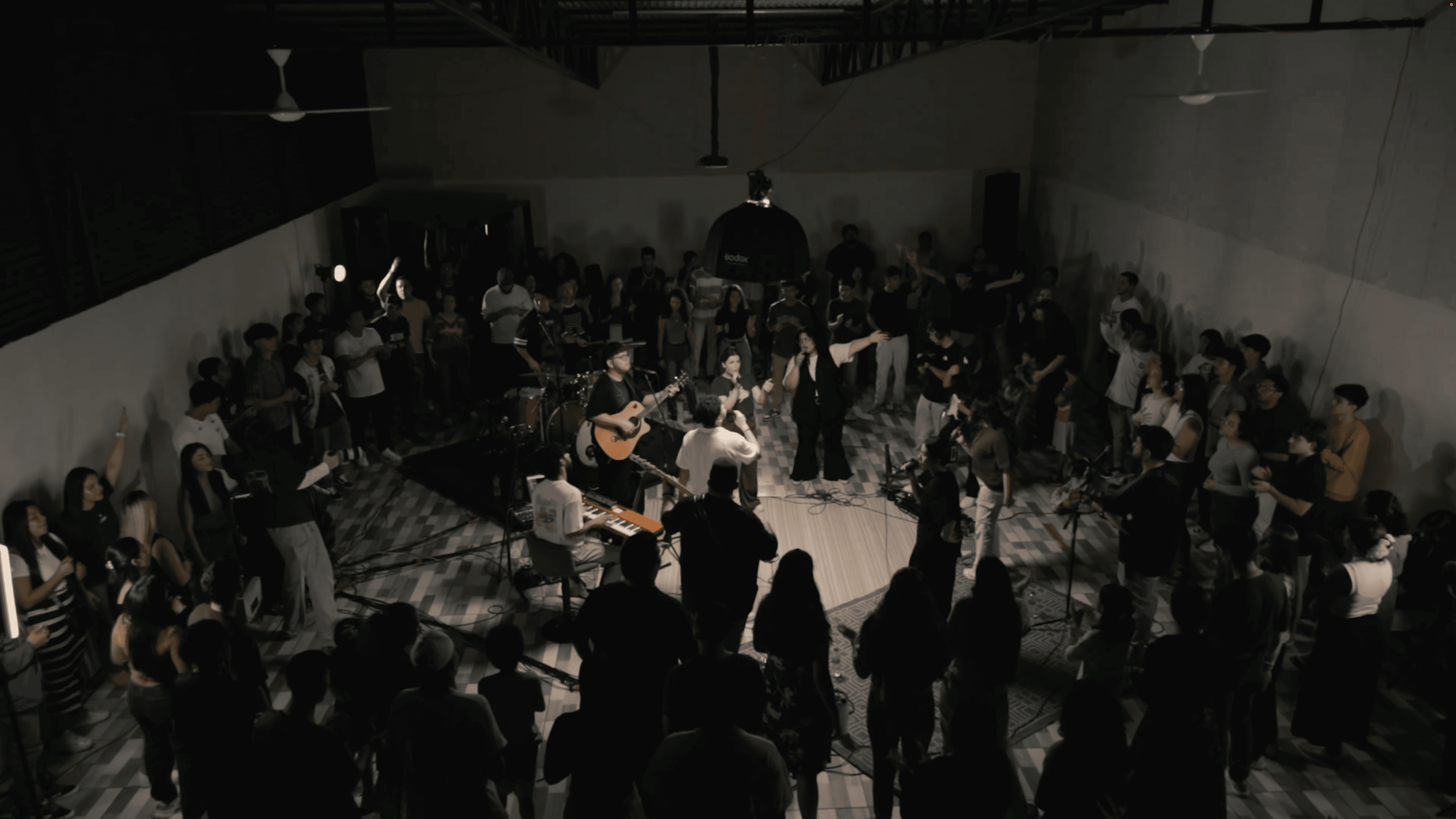 Image of a person in a landscape