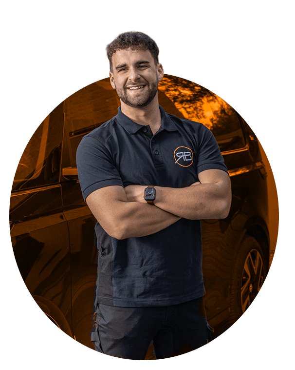 Rens Boijmans aan het werk