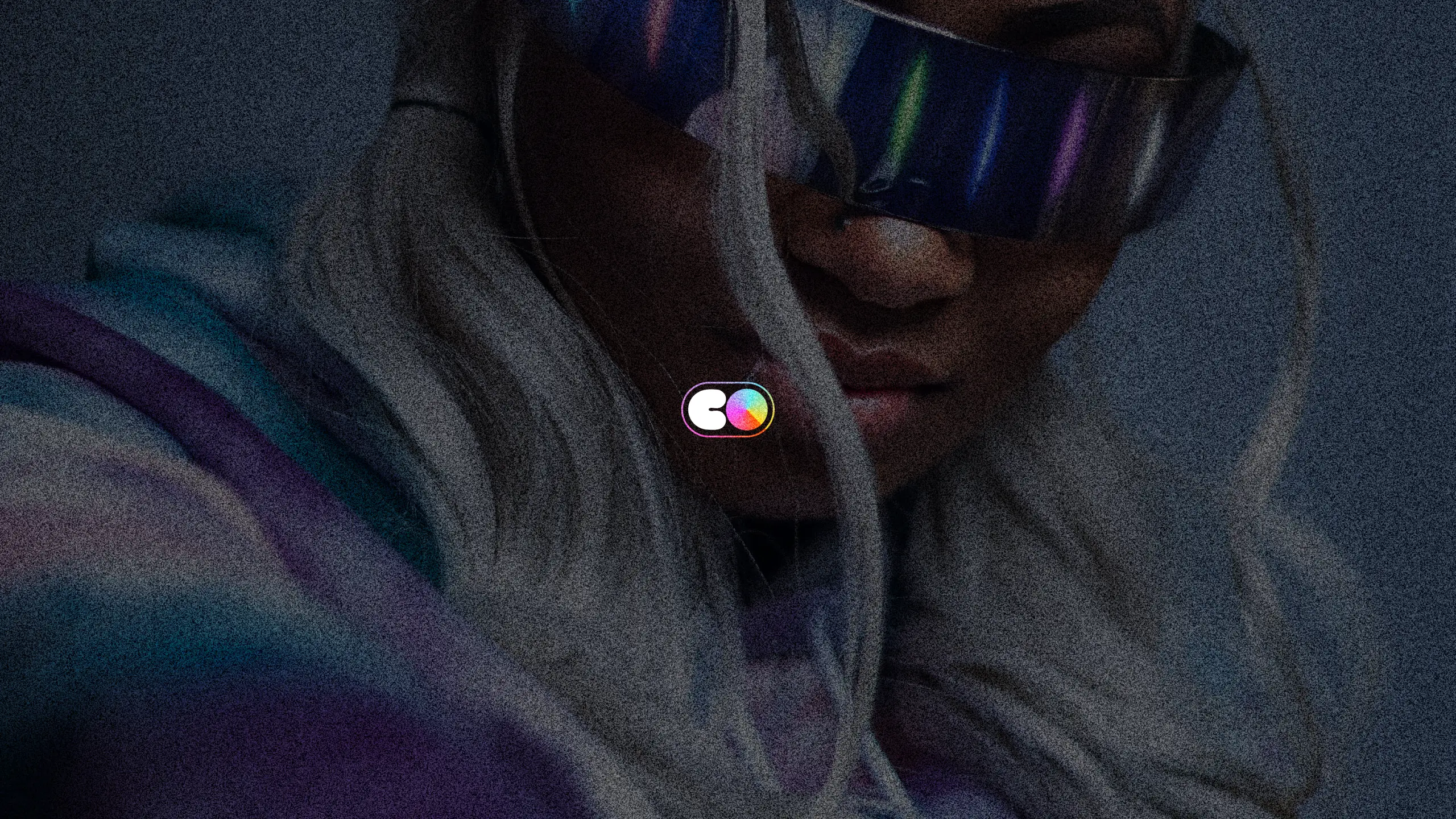 Portrait hero with grainy purple-blue lighting featuring the COLORS logo overlay.