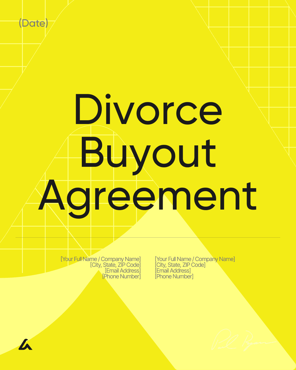 Divorce Buyout Agreement