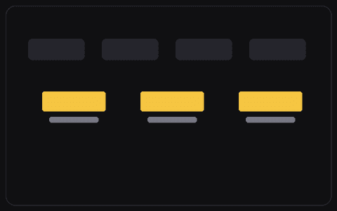 Logo Bar + Stats Combo