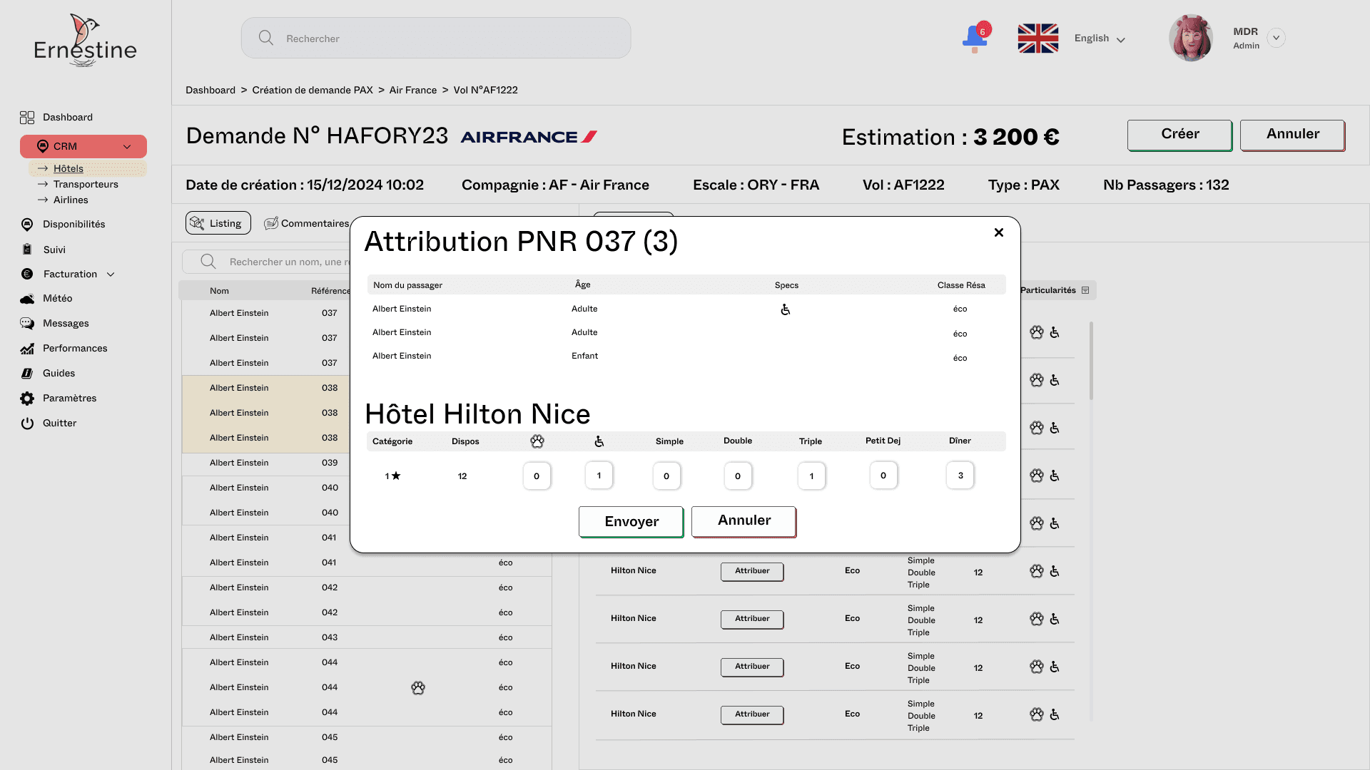 ernestine web app 30