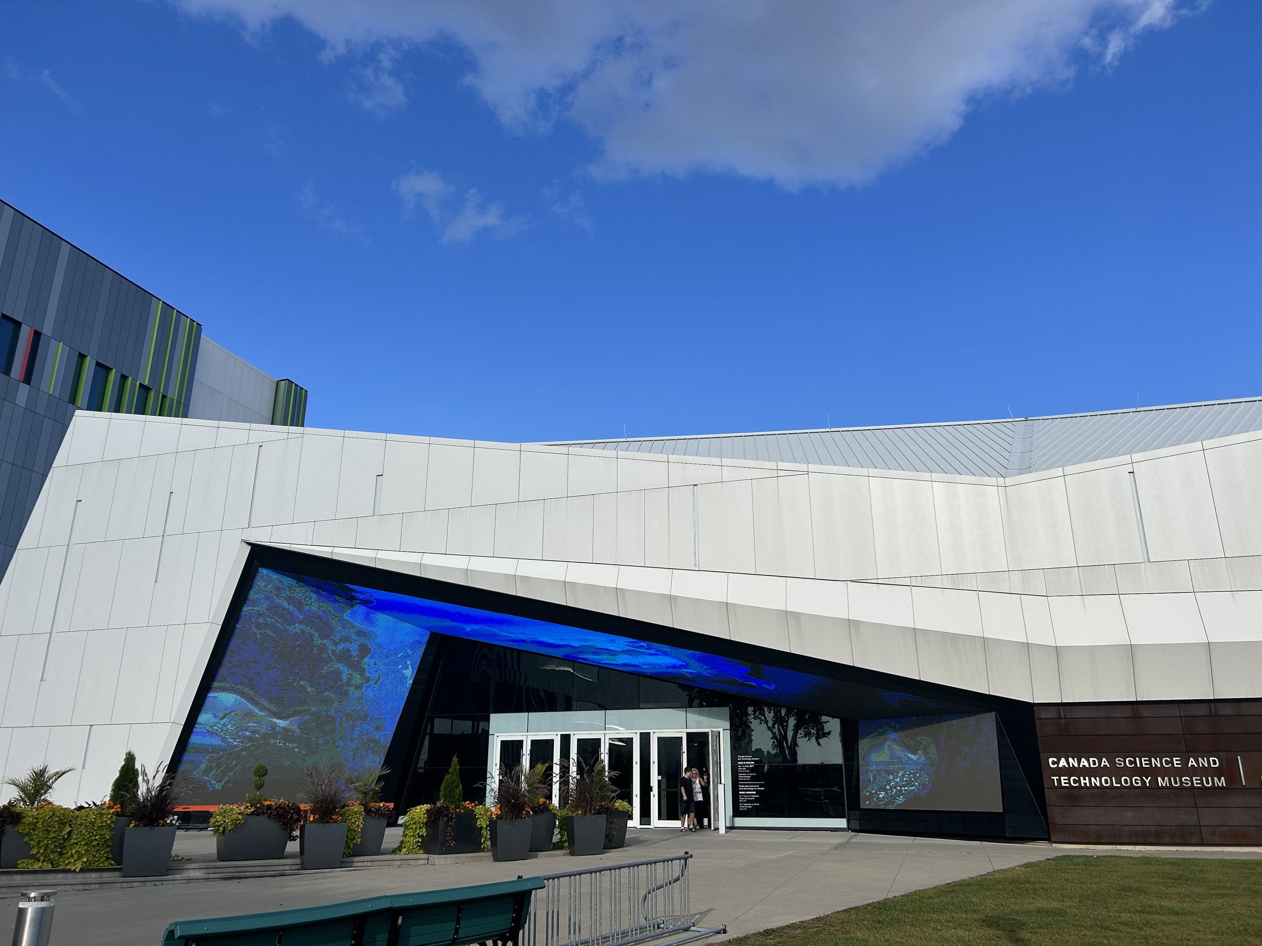 The Entrance of the Canada Science and Technology Museum