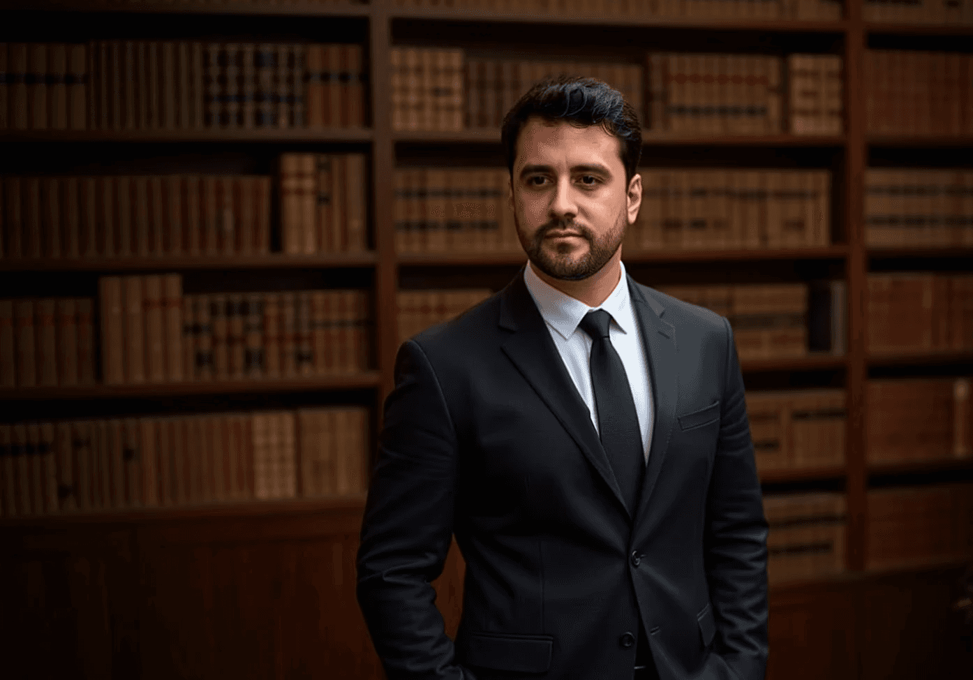 Dynamic picture of a cyclist riding downhill