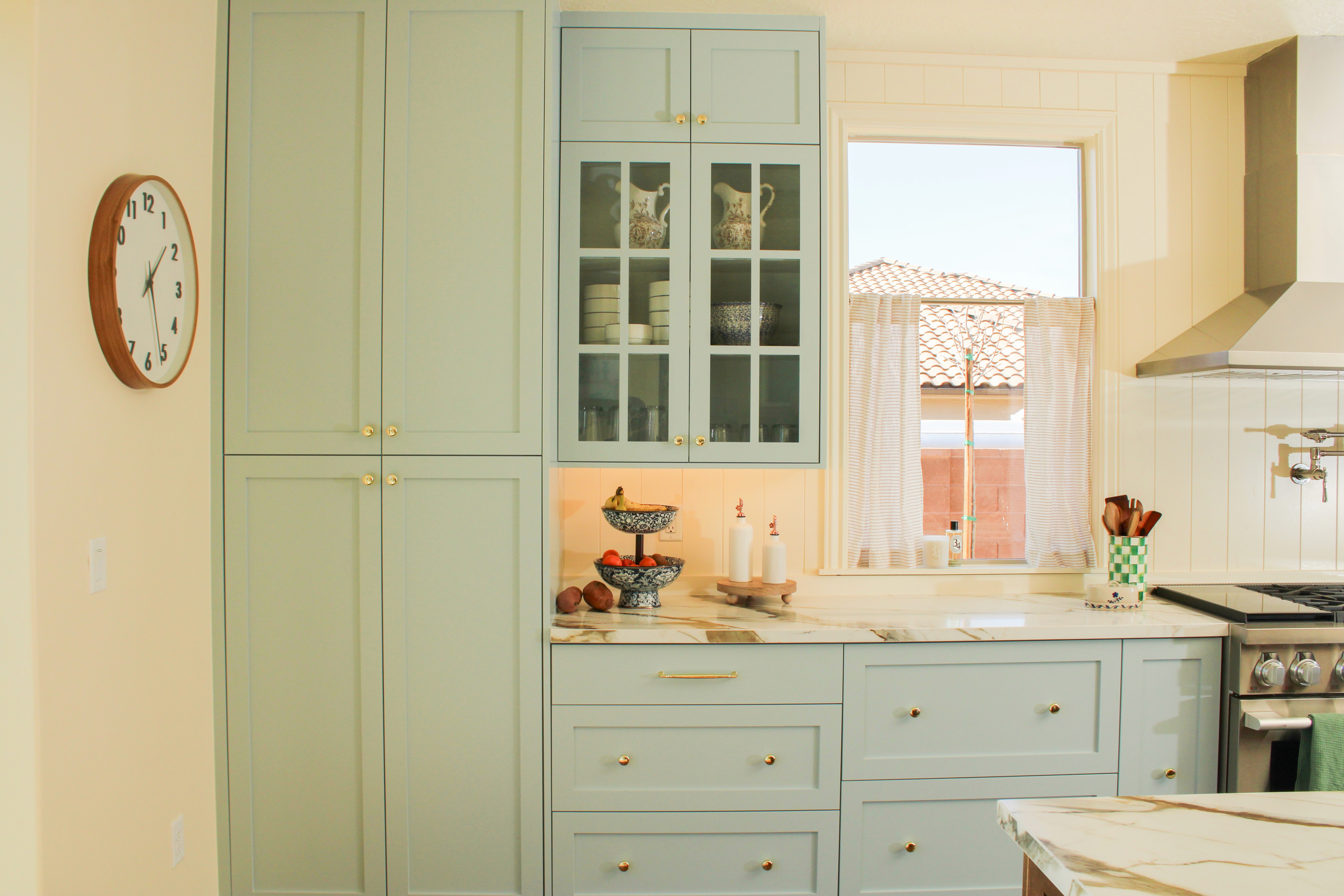 Light-filled kitchen with expanded cabinetry in a Southern Utah home
