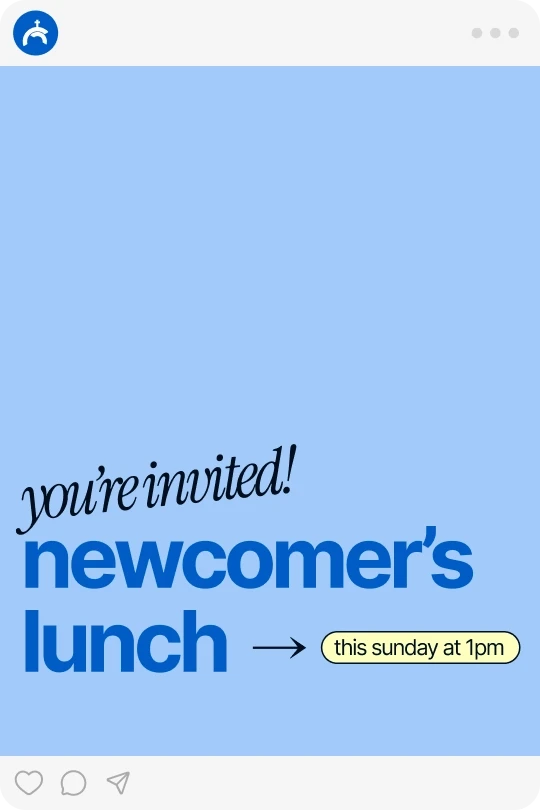 City Church social post