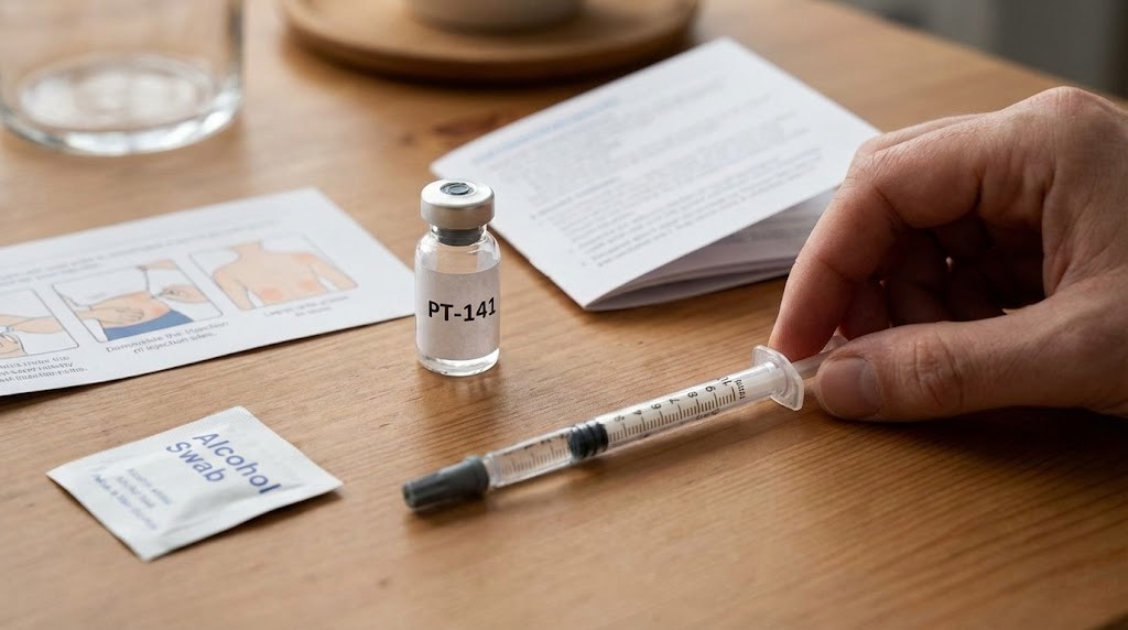 PT-141 peptide how to use