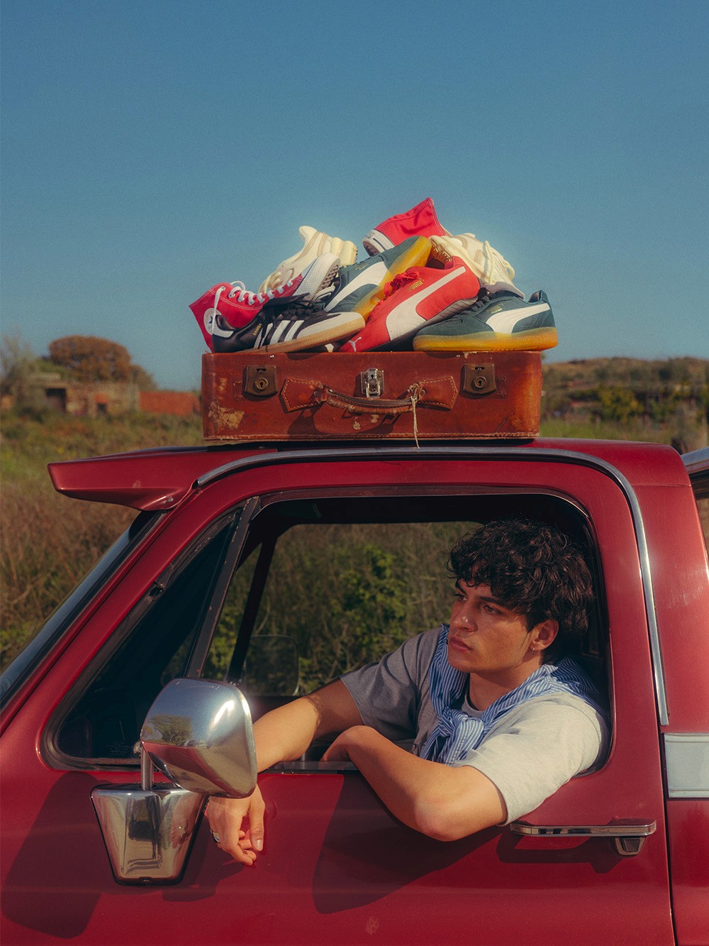 Batch.Works product catalogue book on a work top with a graphic printed image on the front