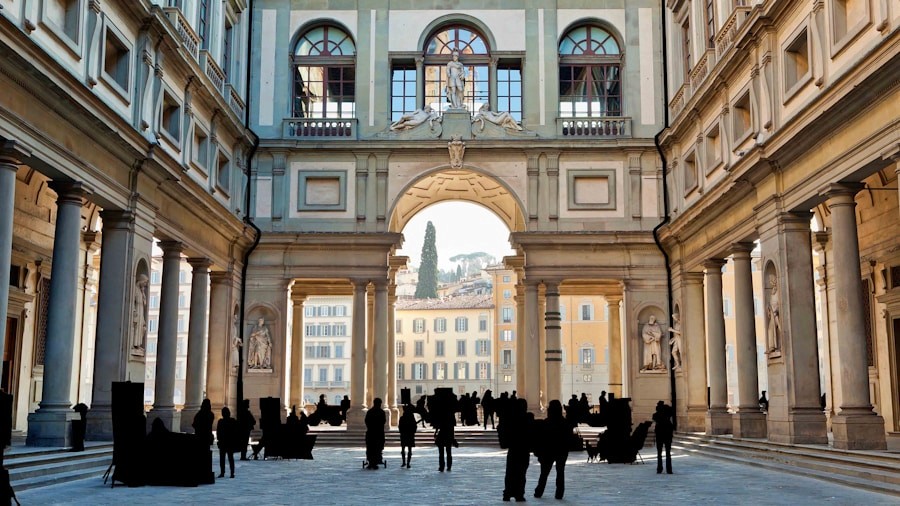 The Uffizi Gallery in Florence