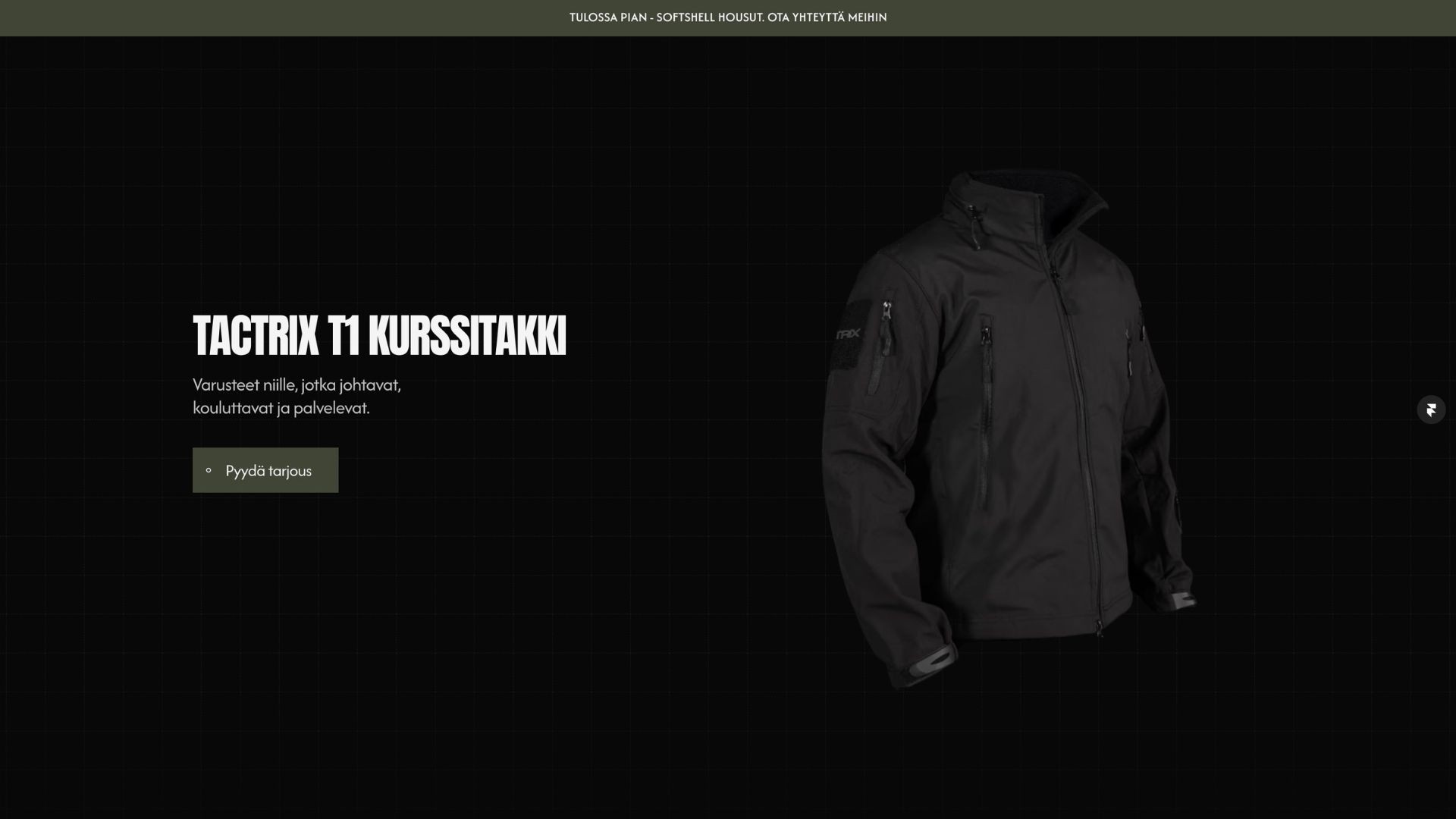 Tactrix jacket section