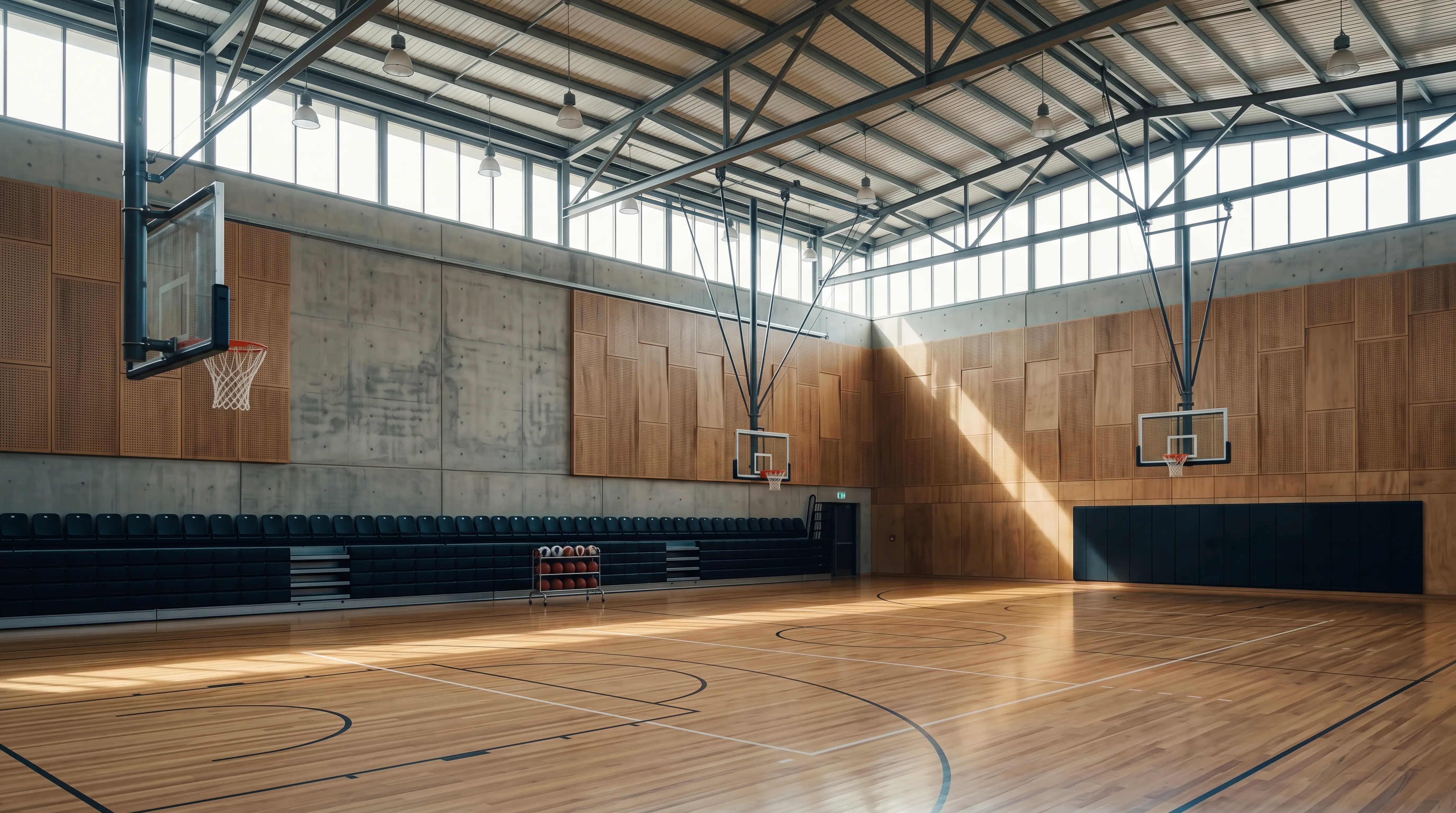Basketball court