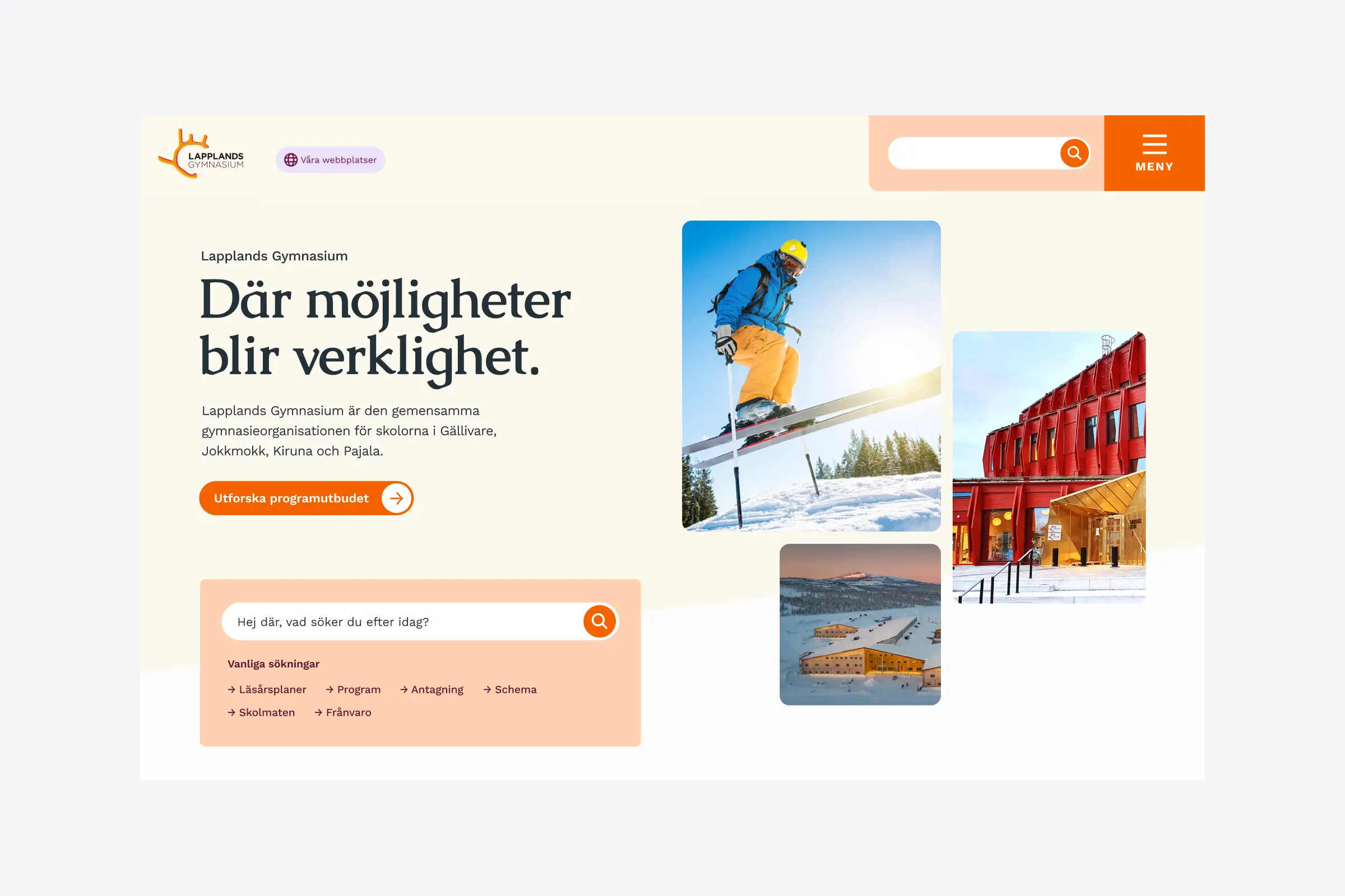 Webbplats för Lapplands Kommunalförbund.