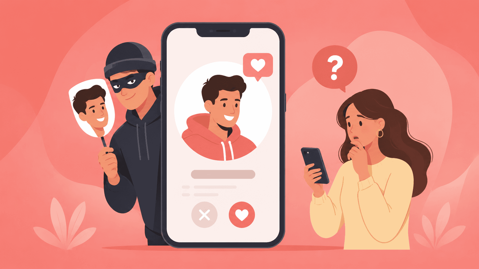 catfishing illustration