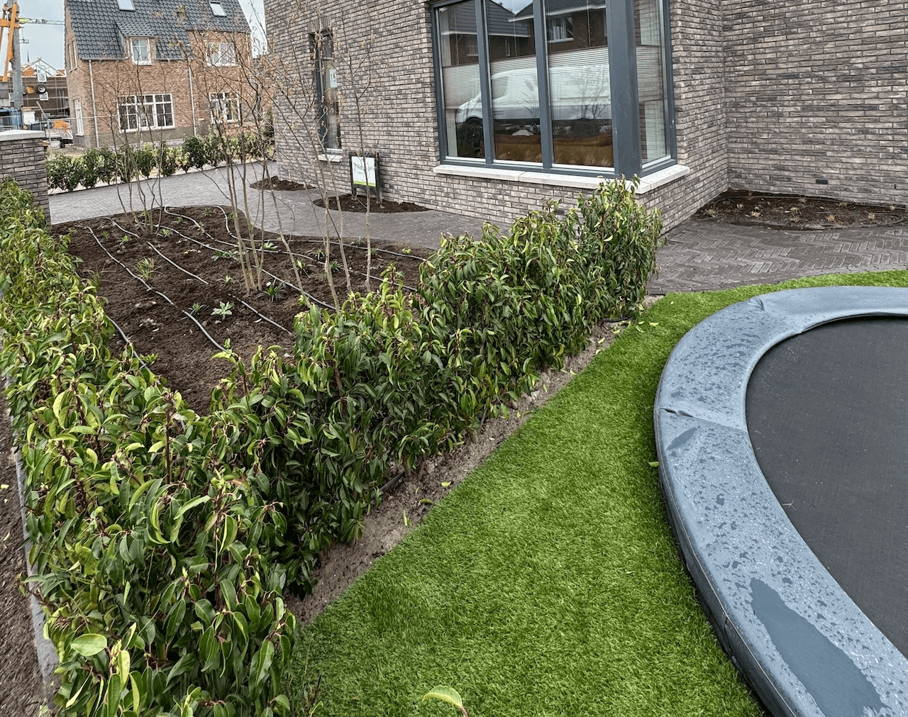 Hoge en lage tuin in Amersfoort -Art gardens