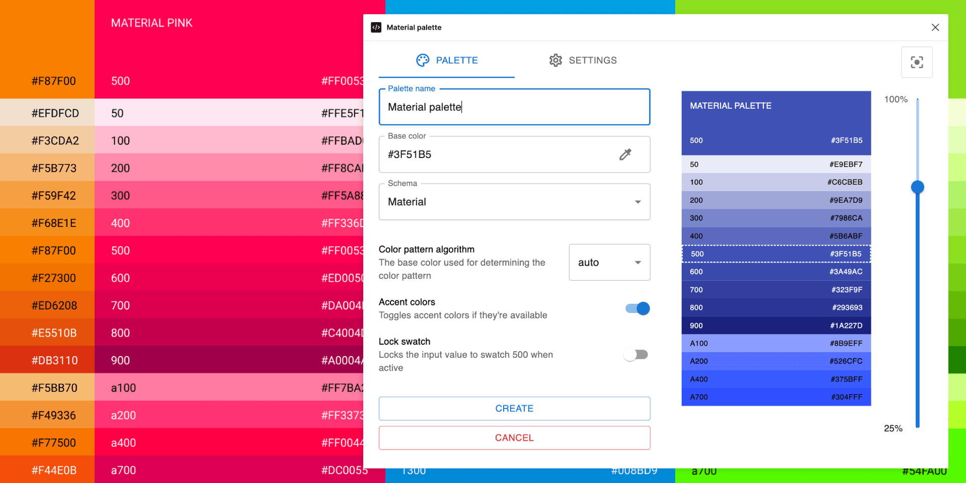 Material Palette | Colors, Design System Plugin | BestFigmaPlugins.com