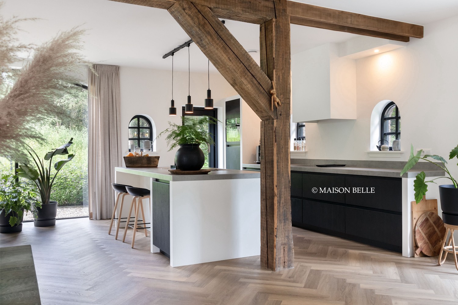 boerderij keuken maisonbelle