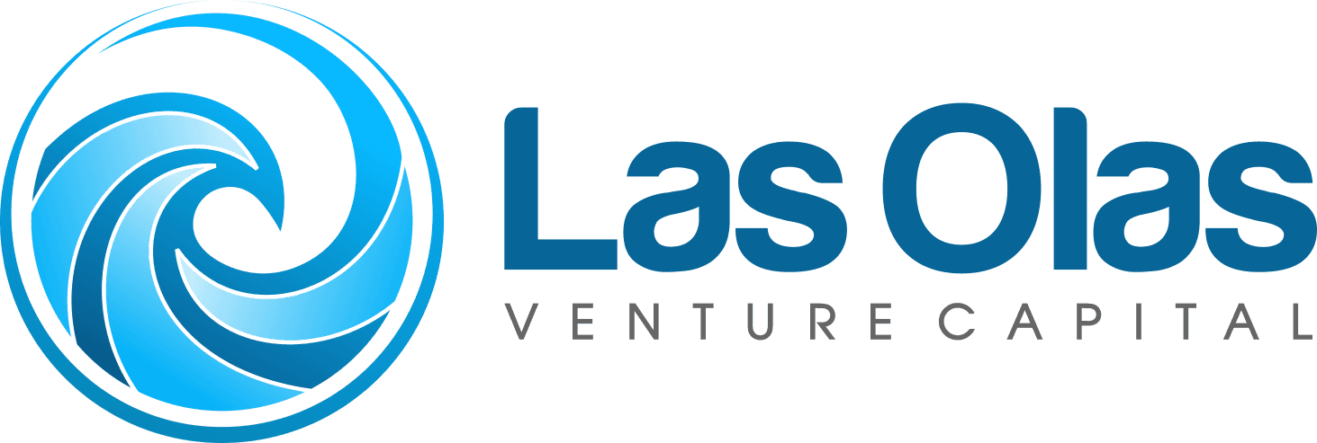 Las Olas Venture Capital logo featuring a wave symbol.