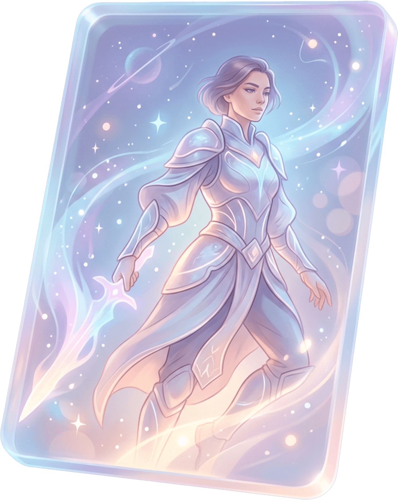 A polished chrome torus ring with mirror-like reflections and metallic highlights on a transparent background.