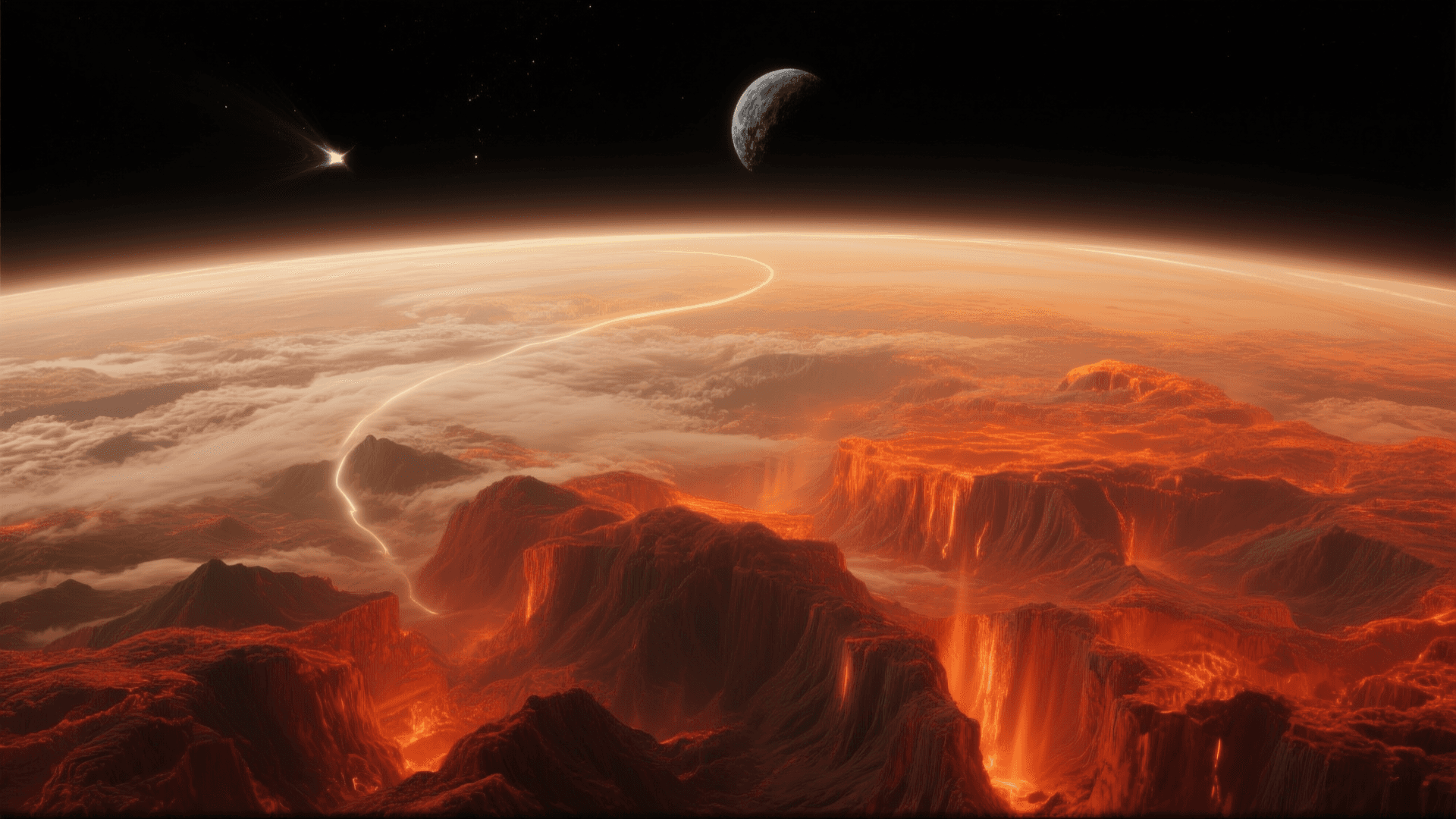 A work team around the desk