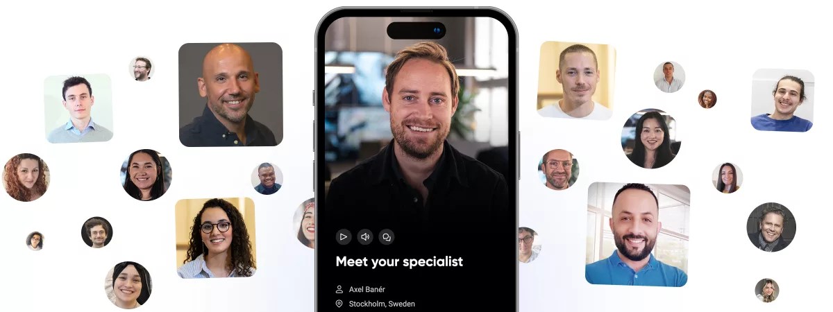 Content moderation specialist in an app.