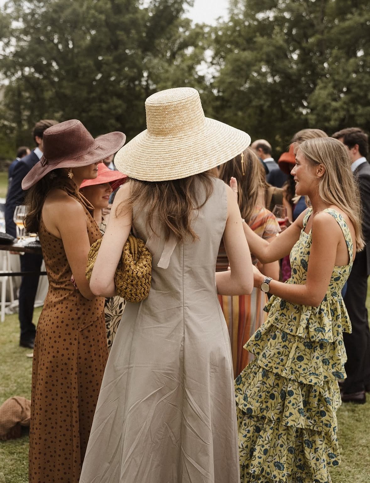 Cozy sleeping bed high in the mountain with a sunset view