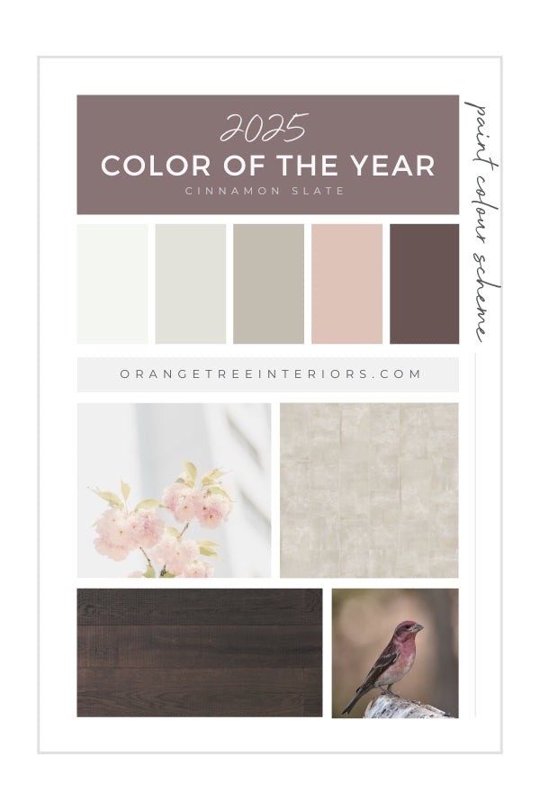 025 Paint Color of the Year Benjamin Moore Cinnamon Slate