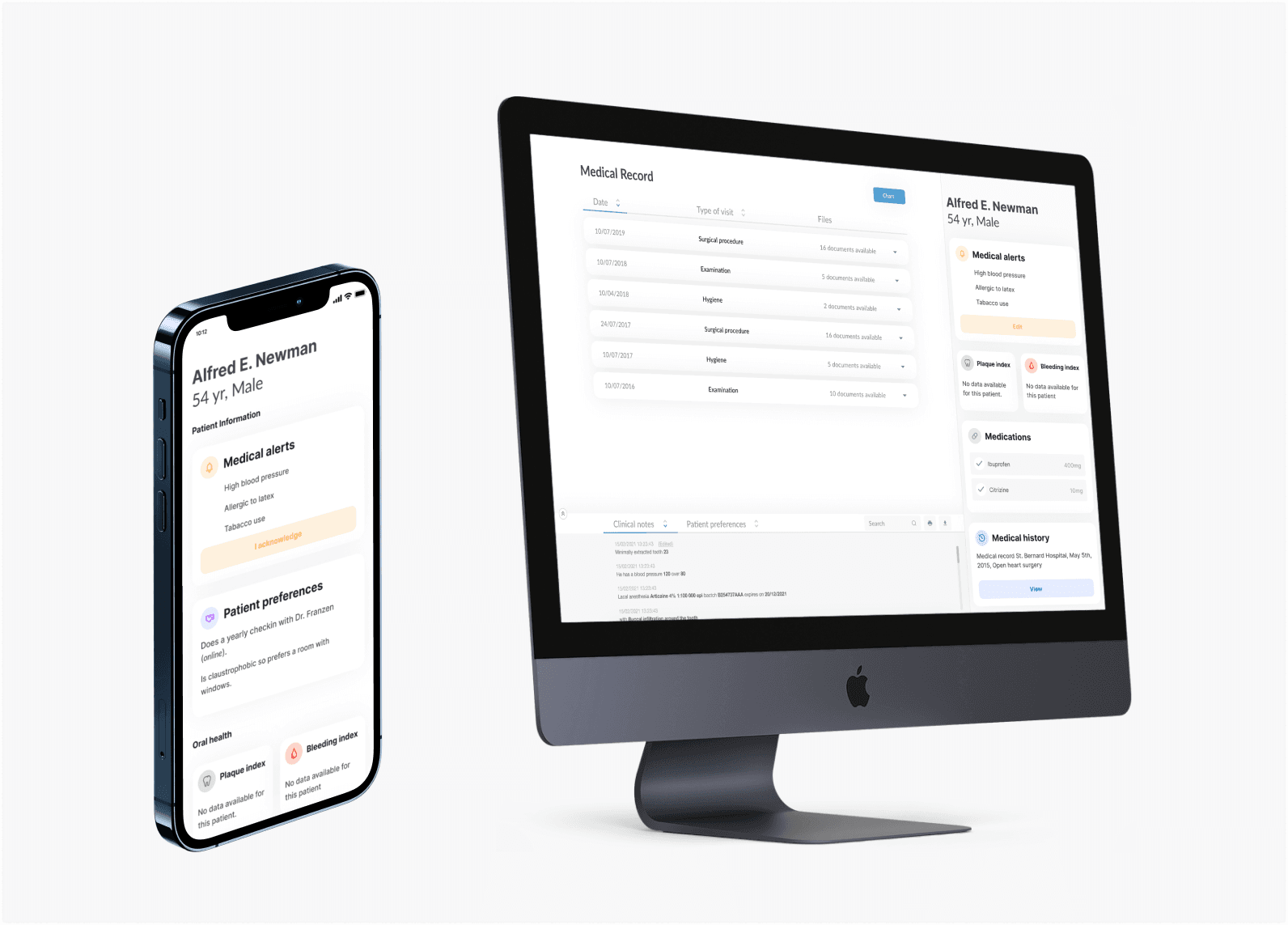 Panda mobile & desktop mockups