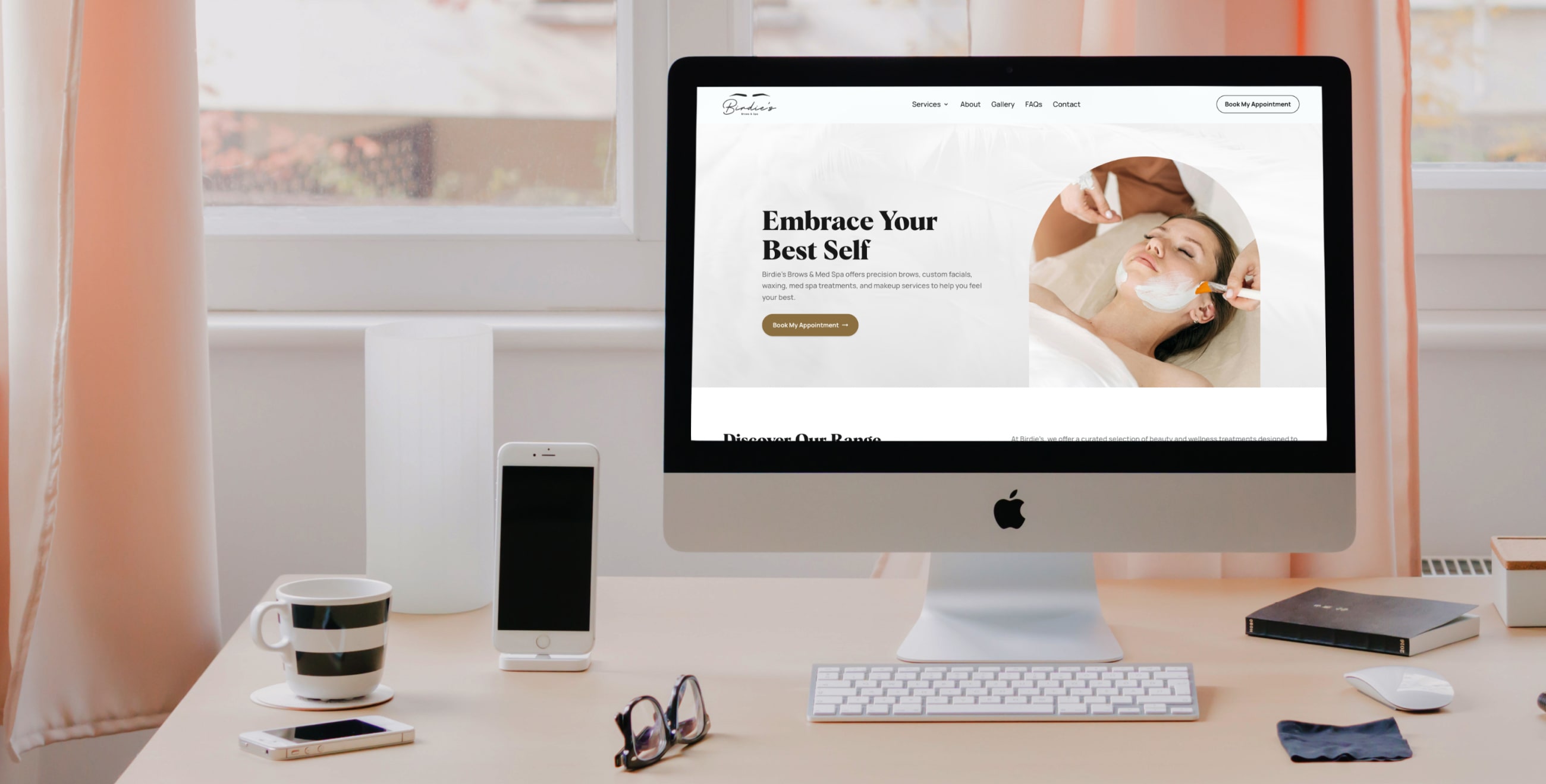 Birdies Brows in Redmond OR web design