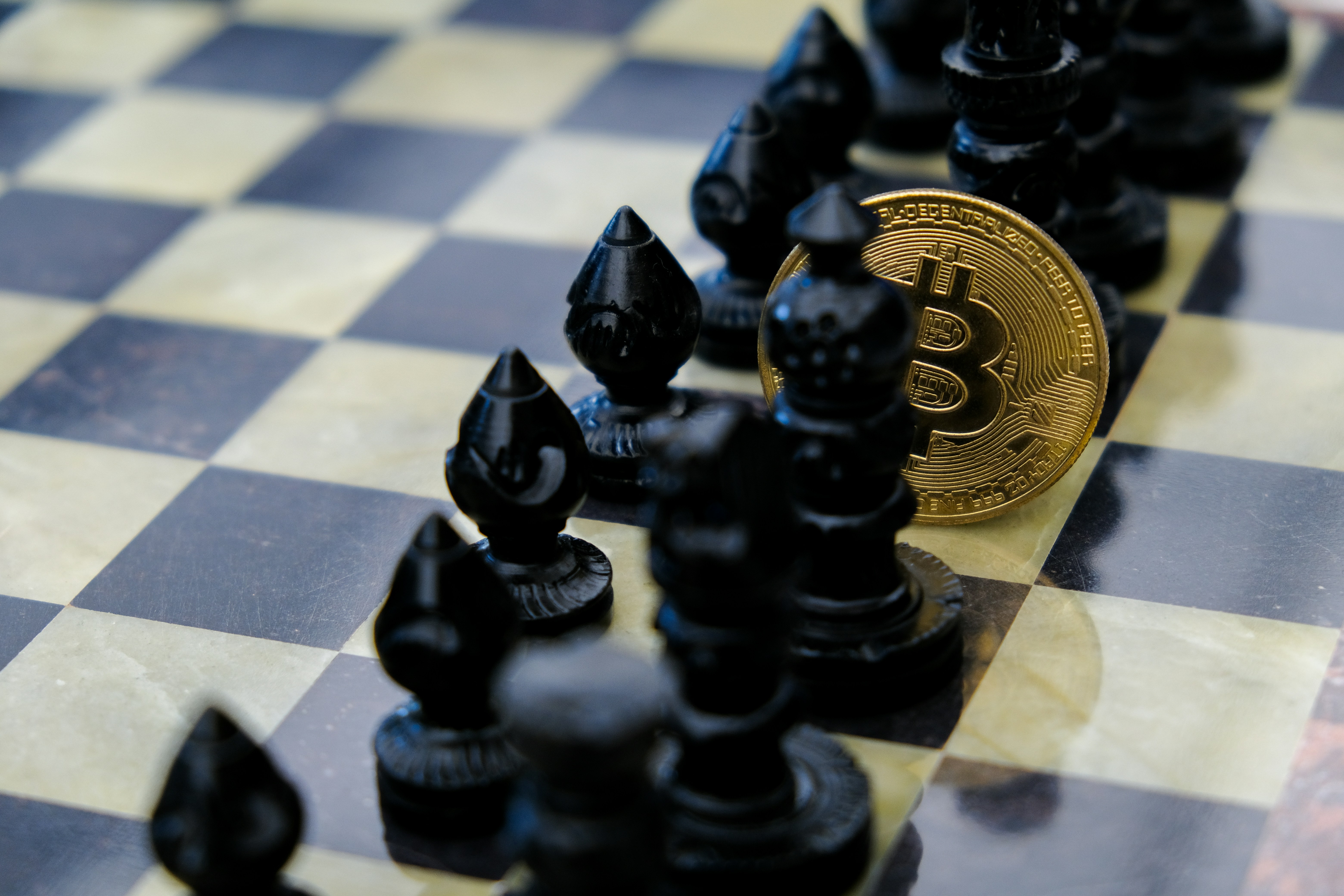 chess and coin