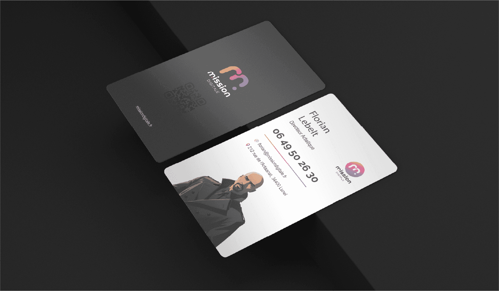 Carte de visite agence de communication