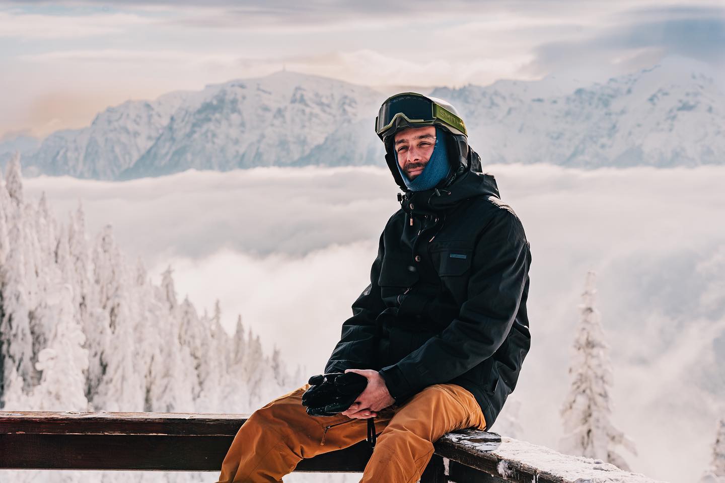 A lady with surfboard