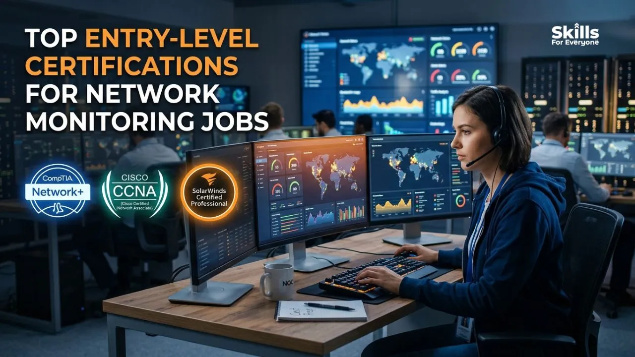 Top Entry-Level Certifications for Network Monitoring Jobs